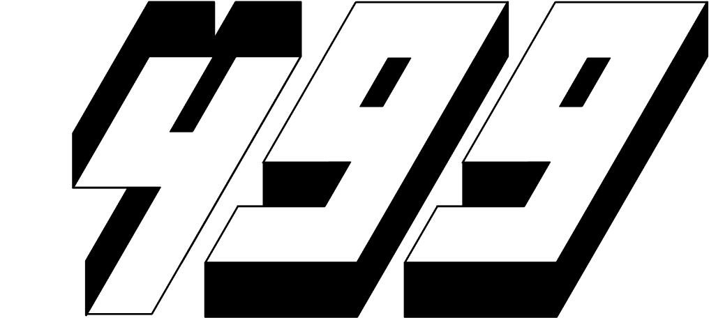 0x499 logo white black