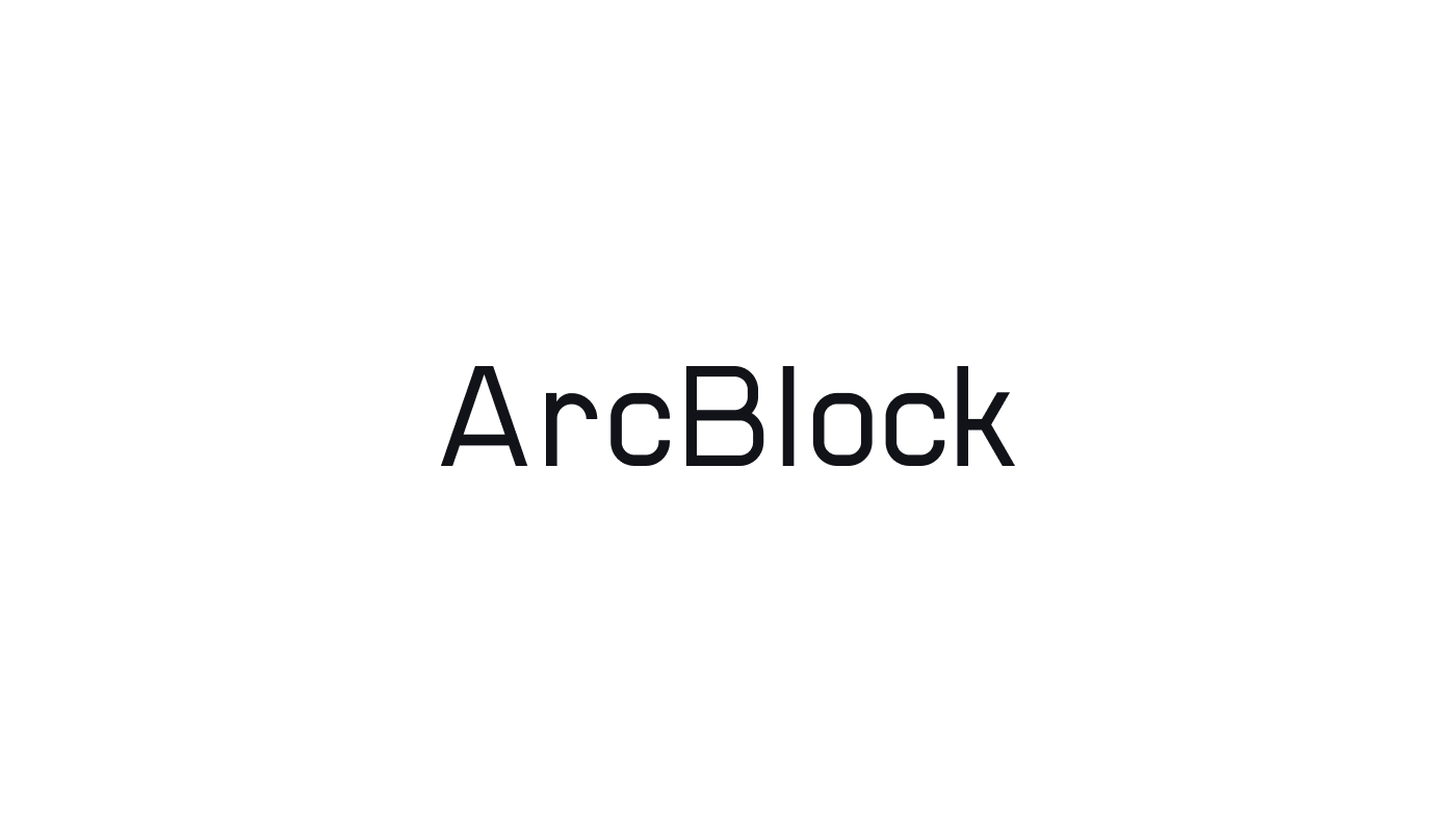 ArcBlock ArcBlock-Logotype-Black