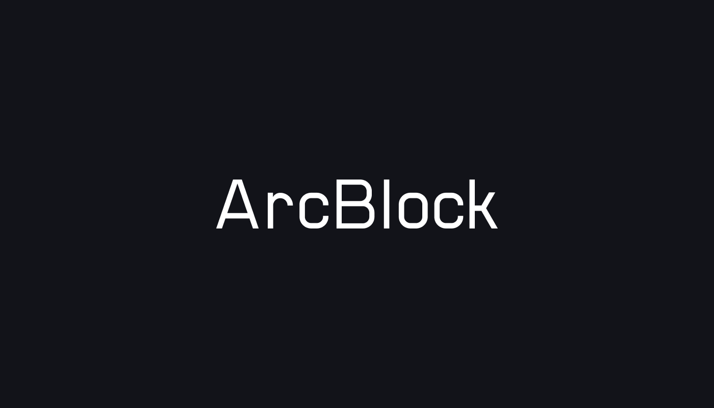 ArcBlock ArcBlock-Logotype-White