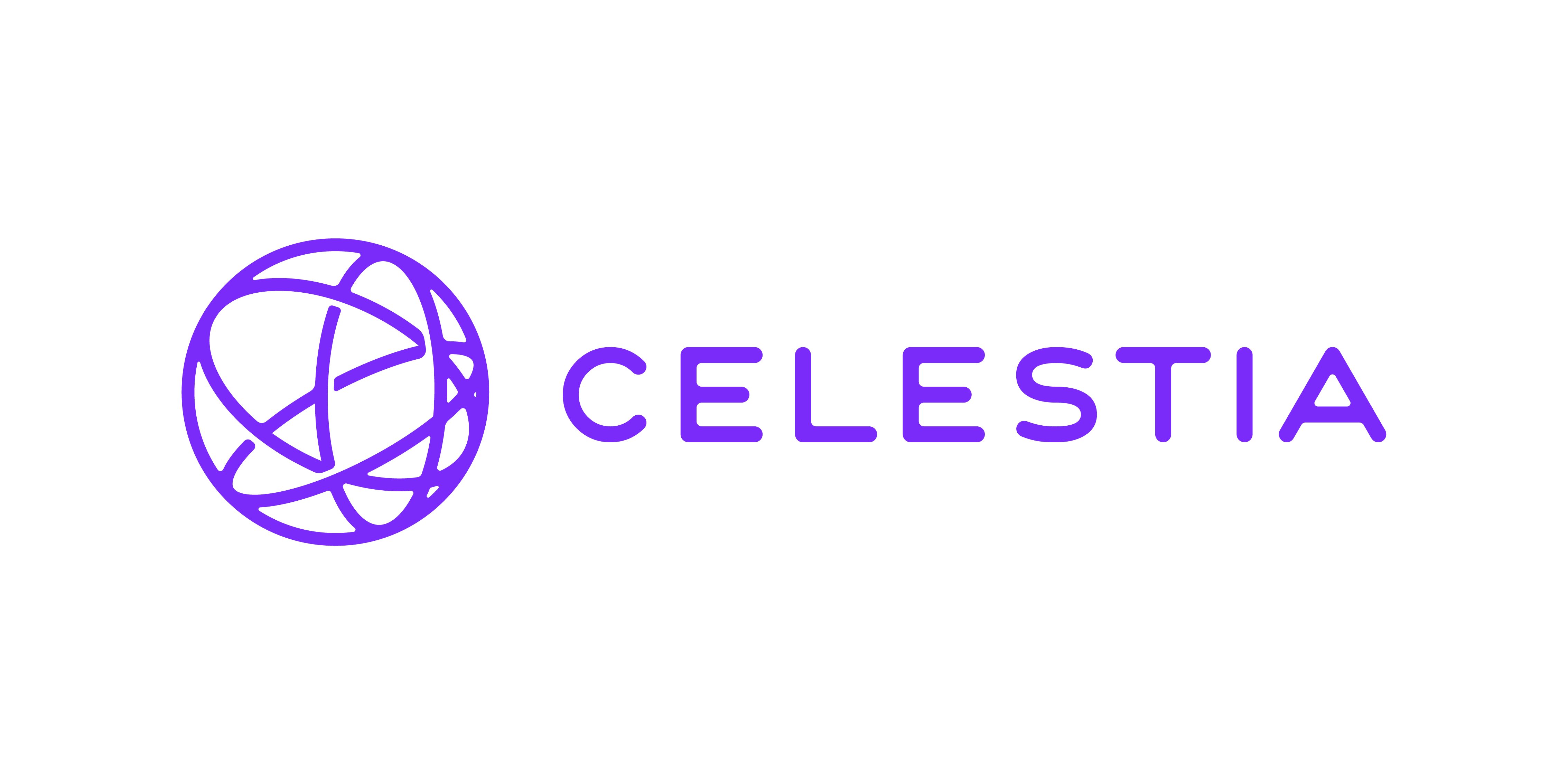 Celestia Celestia logo purple
