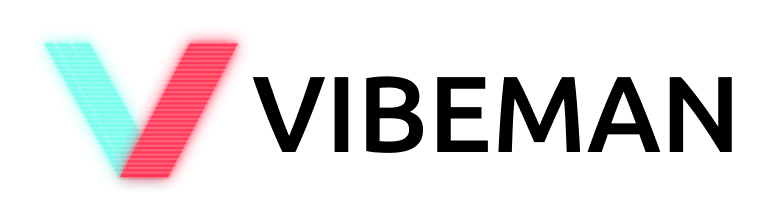 Vibeman Logo-Color-BlackBg-ææ-1